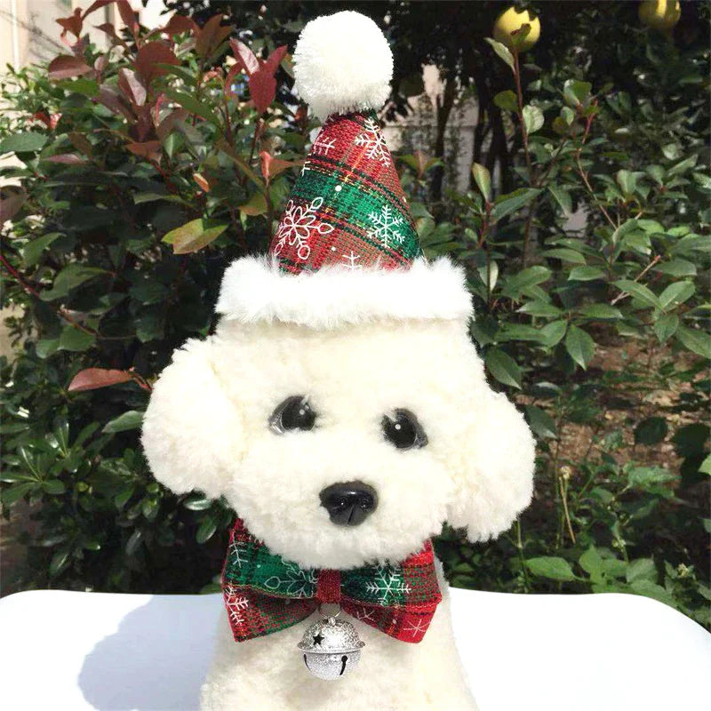 New Funny Pet Dog Cat Cap Costume Warm Rabbit Hat New Year Party Christmas Cosplay Accessories Photo Props Headwear